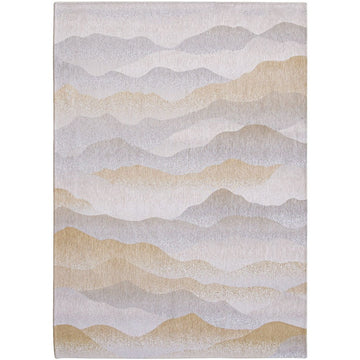 Louis De Poortere Gallery Himalaya 9380 Summer Washable Polyester Flatweave Eco-Rug-Louis De Poortere-Rug Love - The Most Loved Rug Store